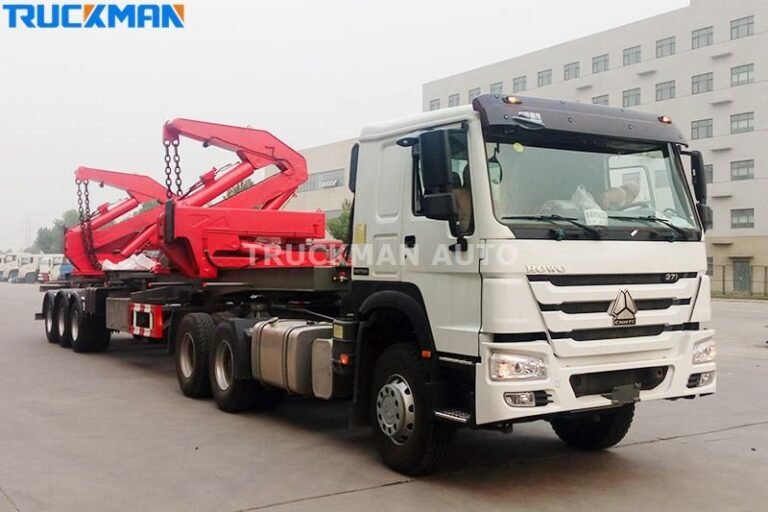 Side Loader Container Trailer para venda