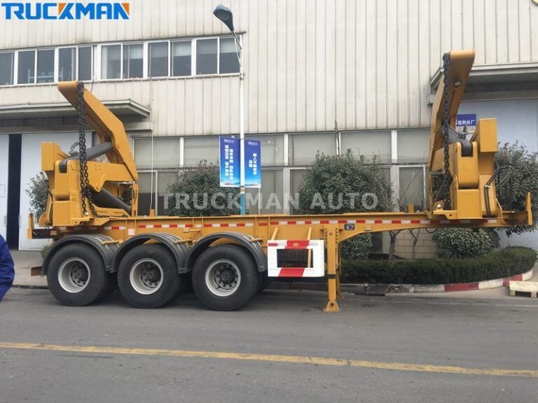 Side Loader Container Trailer para venda