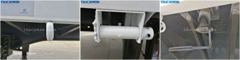 Desenho pormenorizado dos reboques Flatbed Superlink