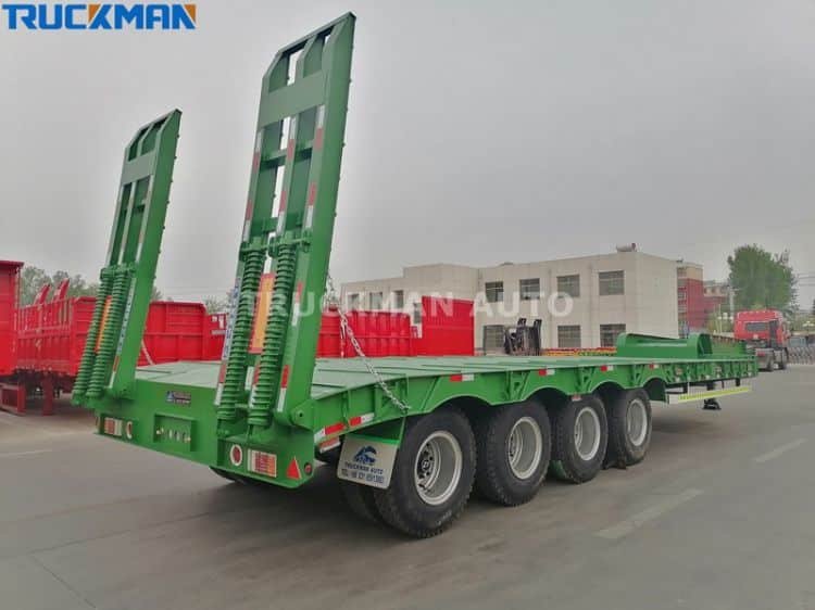 4 Axle LowBed Trailers Para Venda