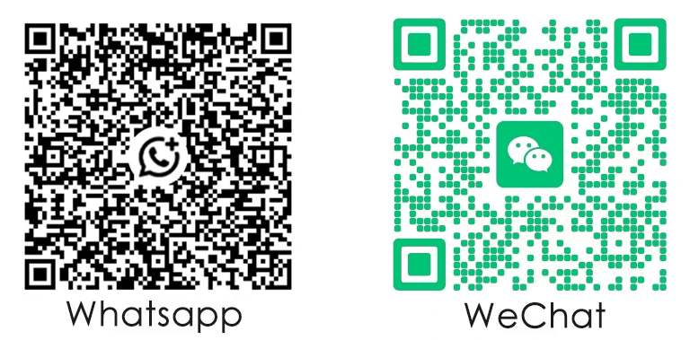WhatsApp e WeChat QR
