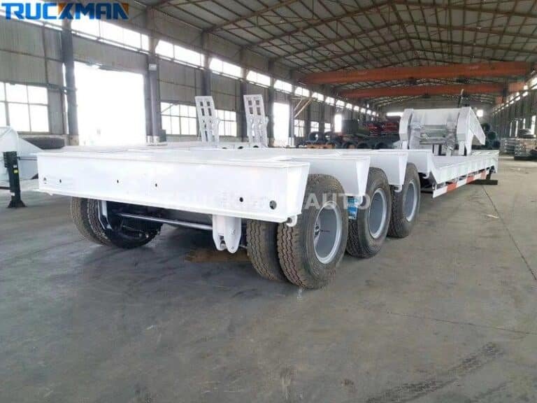 Reboque RGN de 80 toneladas eficiente e fiável para cargas pesadas--TRUCKMAN AUTOMOBILE