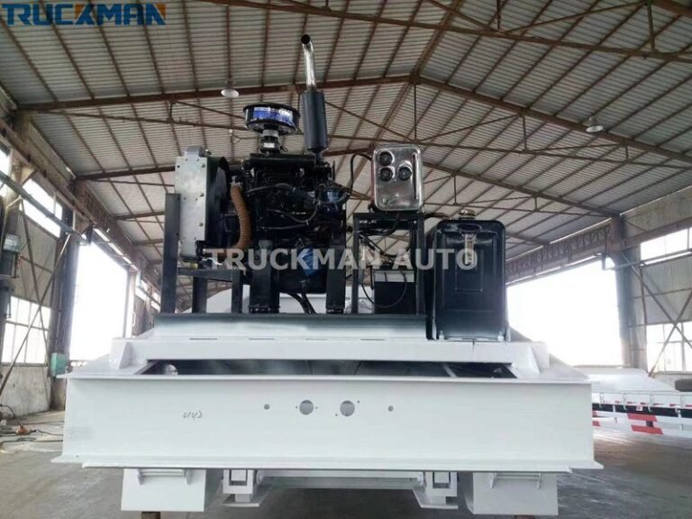 Reboque RGN de 80 toneladas eficiente e fiável para cargas pesadas--TRUCKMAN AUTOMOBILE