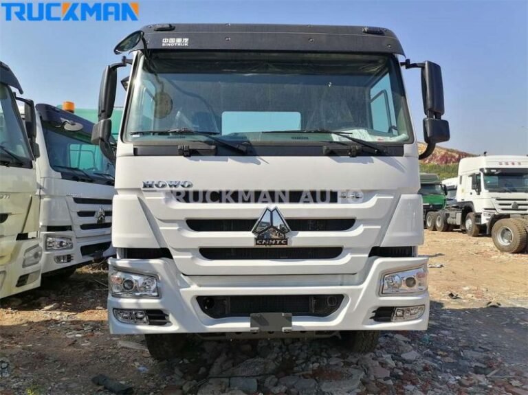 SINOTRUK HOWO 6x4 Caminhão Trator Vista Frontal