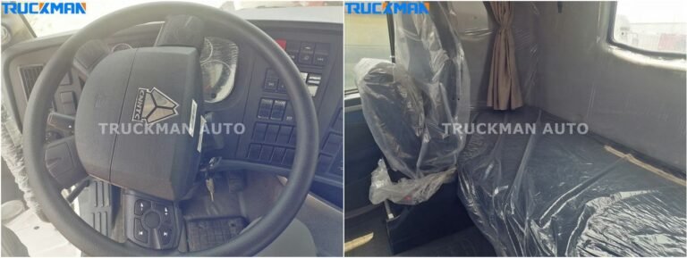 Conceção da cabina centrada no condutor do camião trator T7H