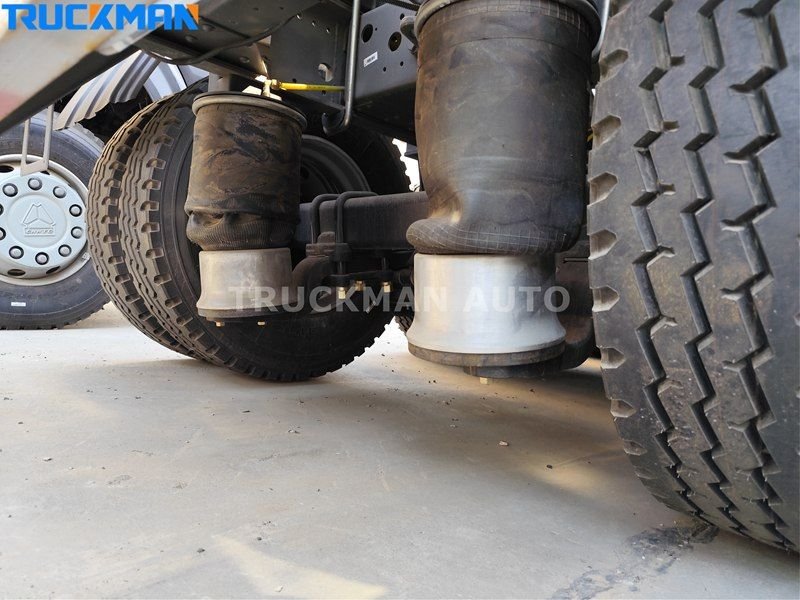 Comparação dos sistemas de suspensão de semi-reboques Flatbed