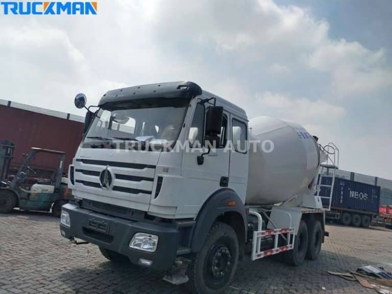 Caminhão betoneira 6x4 BEIBEN 380HP