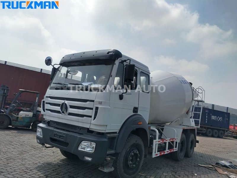 Caminhão betoneira 6x4 BEIBEN 380HP