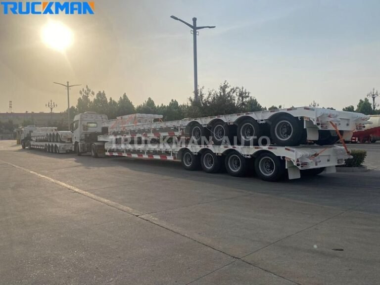 Semi reboques Flatbed-Truckman Automobile