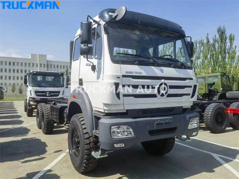 Camião de carga com tração às quatro rodas BEIBEN 6x6