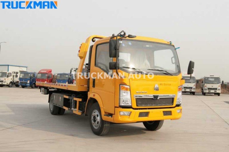Caminhão de recuperação SINOTRUK 4x2 10 Tons Wrecker