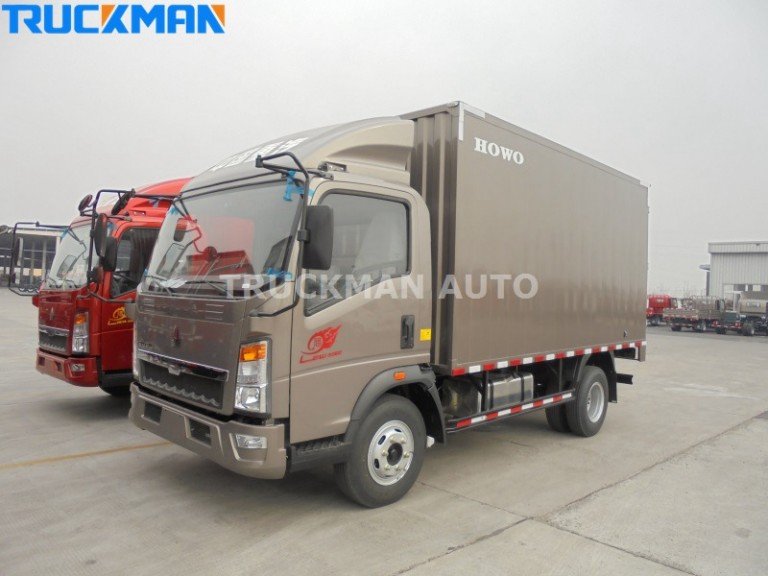 SINOTRUK 10 Tons Van Cargo Box Truck