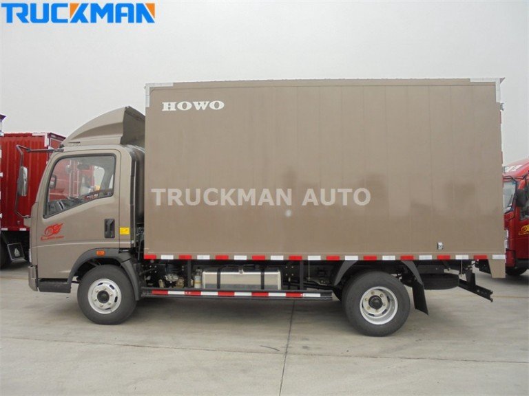 SINOTRUK 10 Tons Van Cargo Box Truck