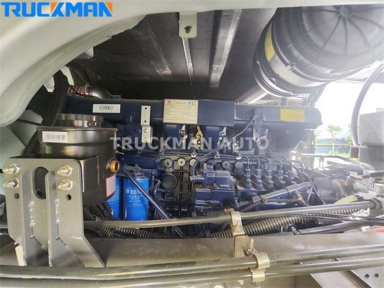 Motor de camião cisterna de combustível