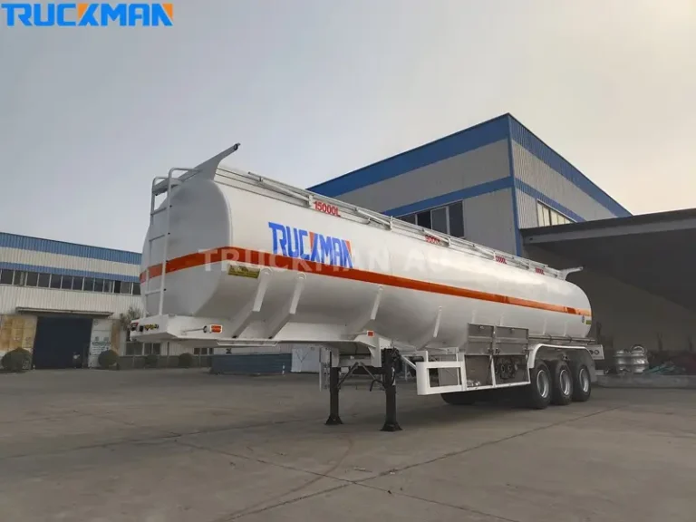 Reboque tanque de combustível de 3 eixos 60000 litros