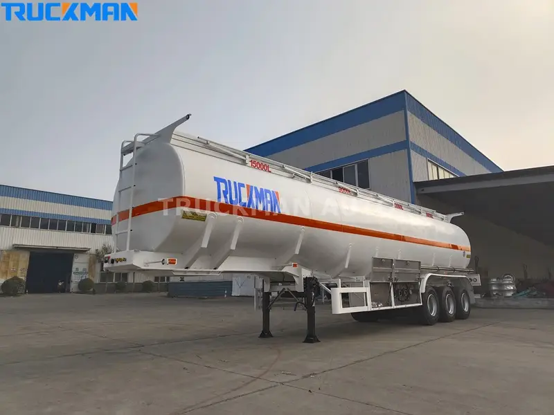 Reboque tanque de combustível de 3 eixos 60000 litros