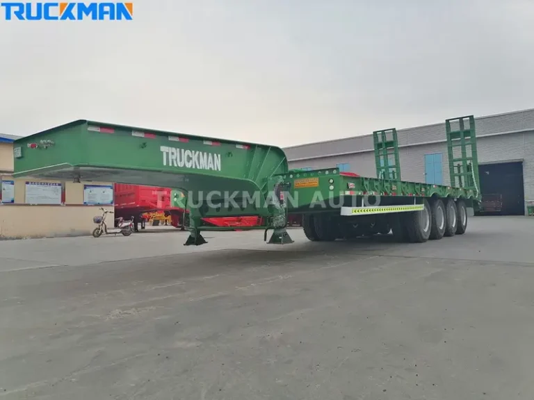 Reboques de 4 eixos com cama baixa para venda - Reboques de cama baixa