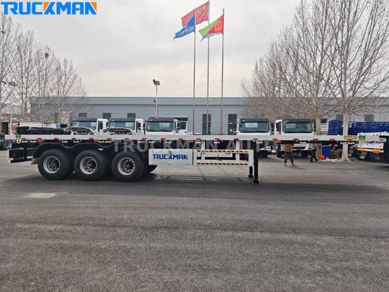 Semi reboque de plataforma 50T