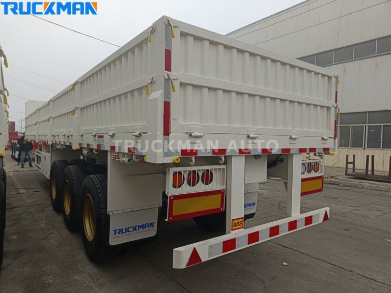 3 eixos 60 Ton Reboque de parede lateral
