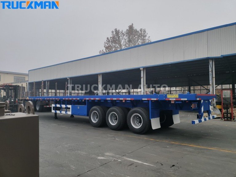 60 TON Semi reboque Flatbed