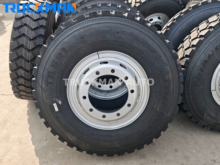 Pneu para semirreboque de plataforma 60T