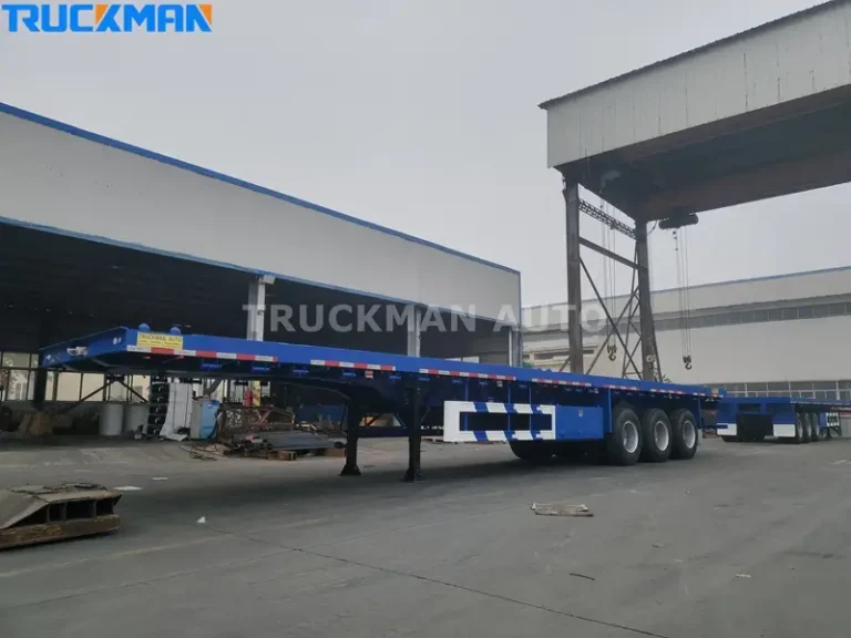 60 TON Semi reboque Flatbed