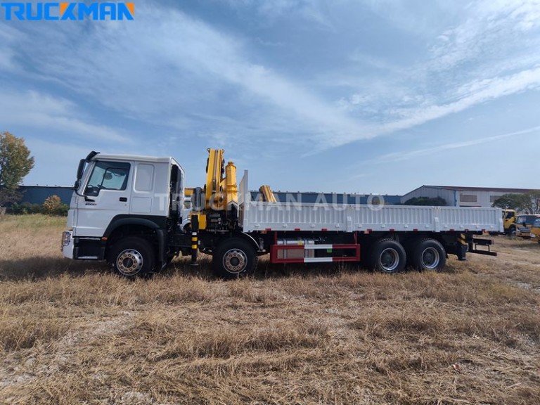 Caminhão guindaste HOWO 430HP 8X4