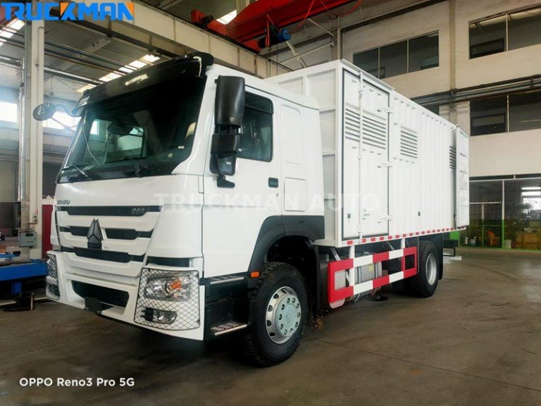 Caminhão móvel da manutenção da oficina de SINOTRUK HOWO