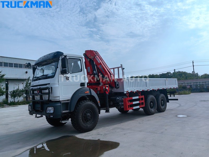 Guindaste montado em caminhão BEIBEN 6x4