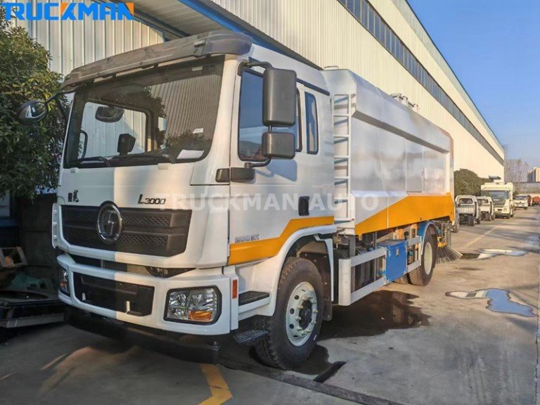 Caminhão varredor de estrada SHACMAN 4x2