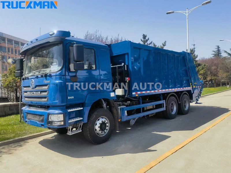 Caminhão de lixo compactador SHACMAN