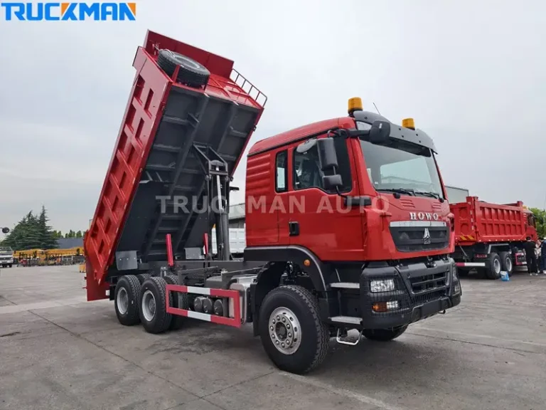 caminhão basculante para serviço pesado