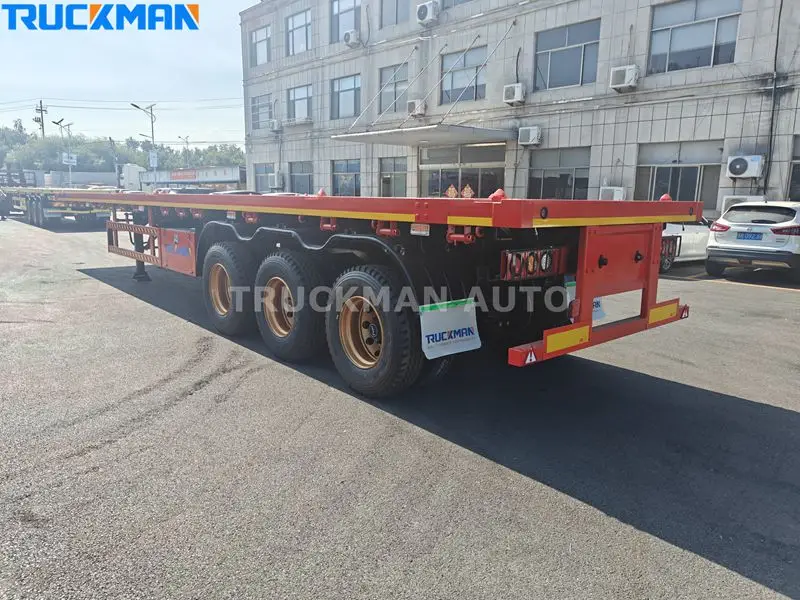 Reboque porta-contentores de 40 pés equipado com eixos FUWA