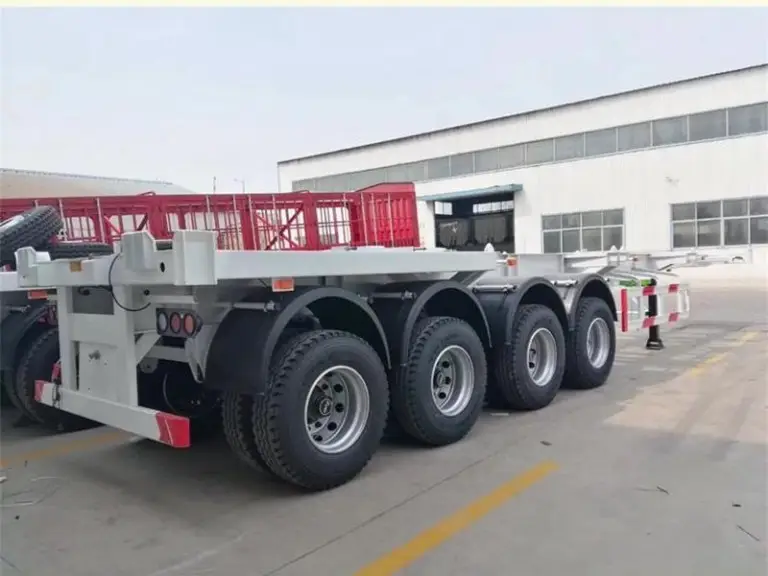 Tipos de reboques de contêineres