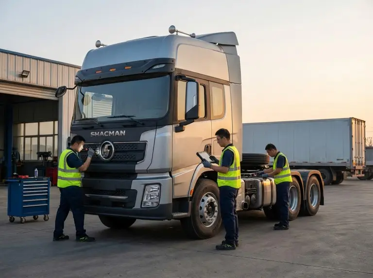 Solução de Problemas do Trator SHACMAN